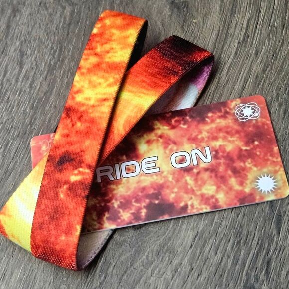 ZOX "RIDE ON" #38 SUPER RARE DIAMOND DOUBLE MOONSTONE Collectible MED wristband - Picture 1 of 16